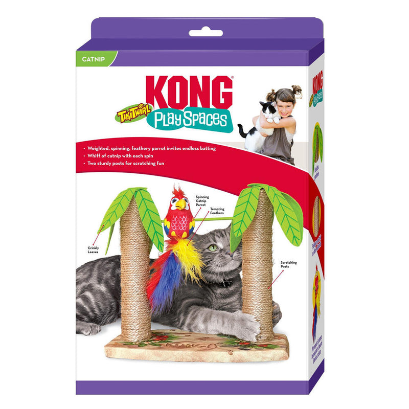 JUGUETE RASCADOR PARA GATOS KONG® TIKITWIRL ESPACIOS DE JUEGO