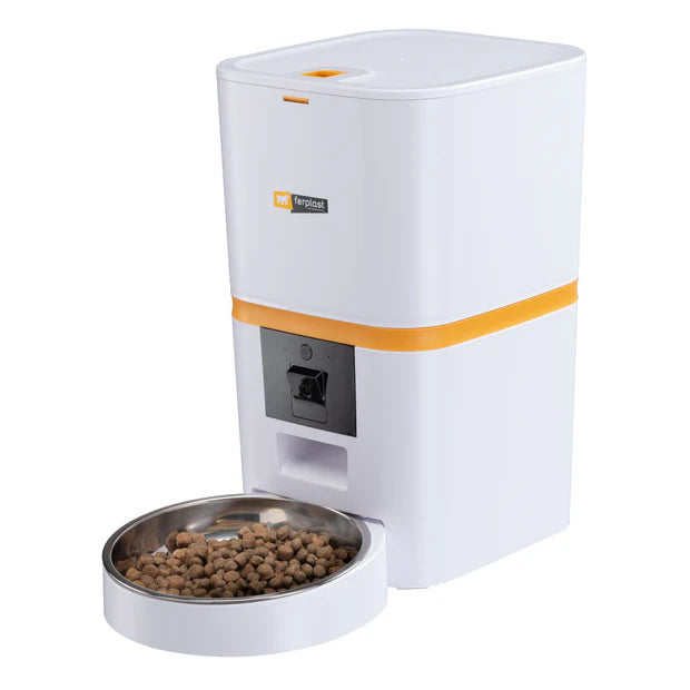 Dispensador Automatico de Comida con Camara para Perros y Gatos