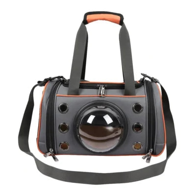 Bolso Plegable con Capsula Naranja