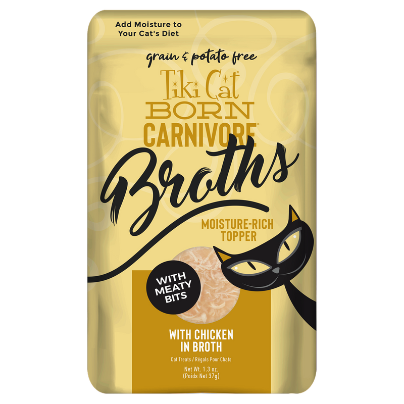 Comida Humeda para Gato Tiky Cat Broth Pollo en Caldo
