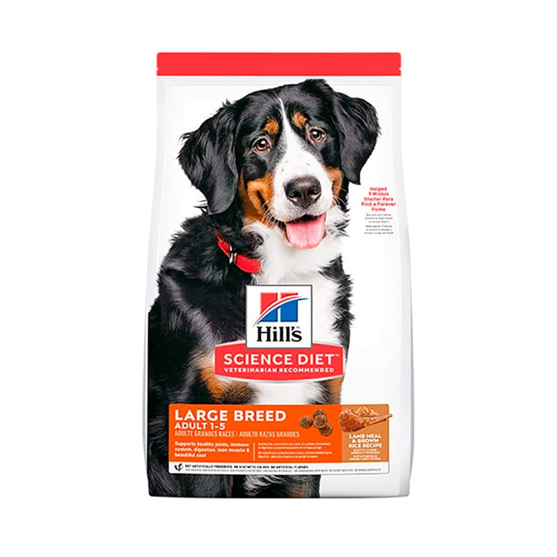 Comida Para Perro Hills LB Adulto Razas Grandes Cordero