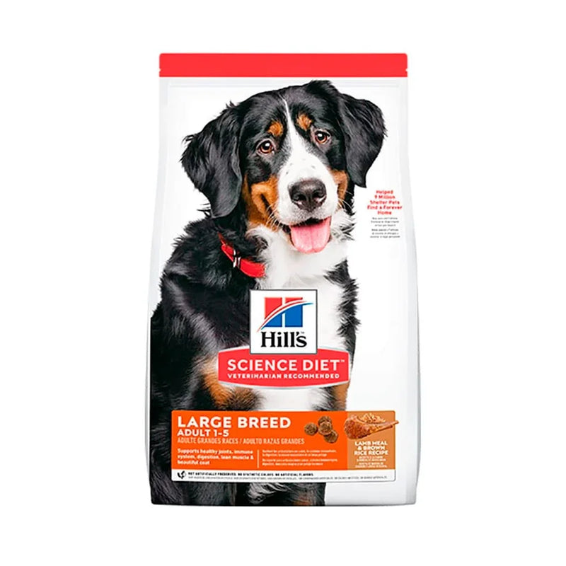Comida Para Perro Hills LB Adulto Razas Grandes Cordero