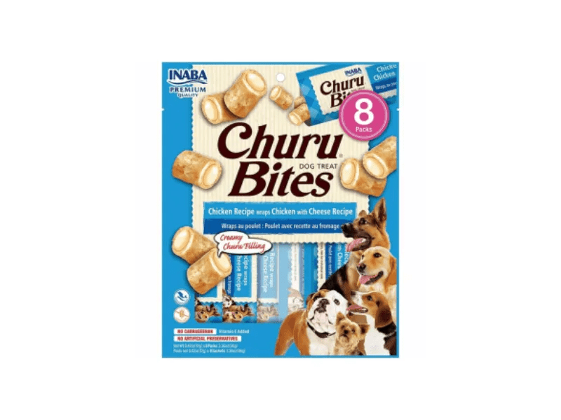 Snack Para Perro Churu Bites Pollo Y Queso