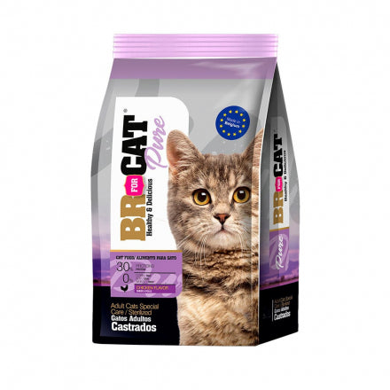 Alimento para Gatos Br for Cats Pure Castrado