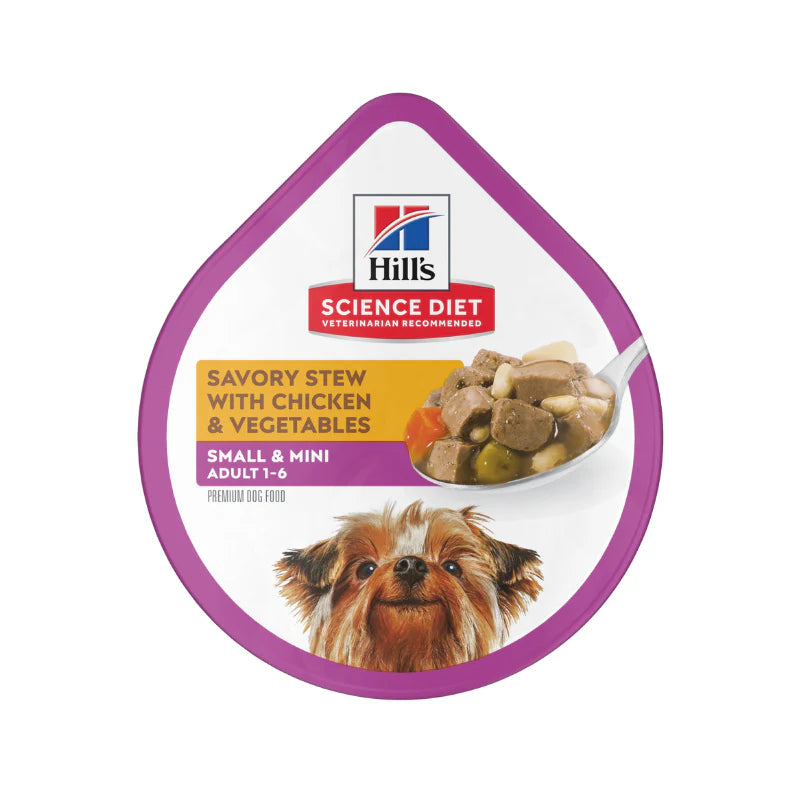 Bandejas de Estofado con Pollo y Vegetales Hills Adulto