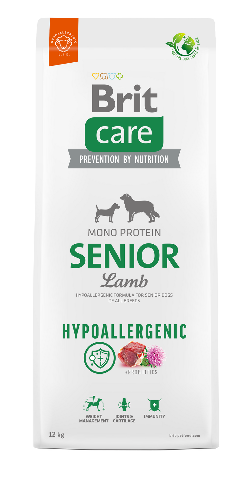 Alimento para Perro Brit Care Senior Cordero 12 Kg