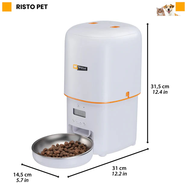 Dispensador Automatico de Comida para Perros y Gatos