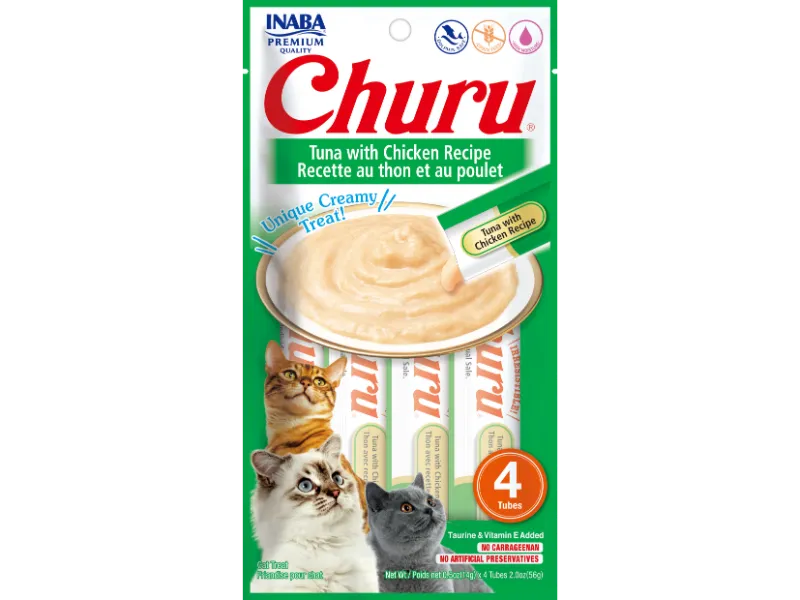 Churu Para Gatos Atun Y Pollo