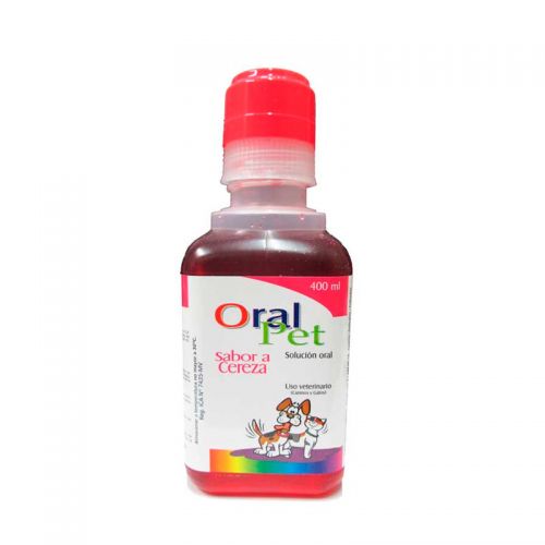 Suero Oral Pet Sabor a Cereza 400 mL
