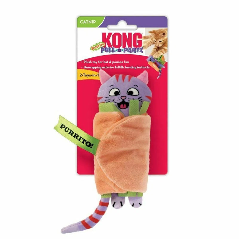 Juguete Para Gato Kong Pull A Part Purrito