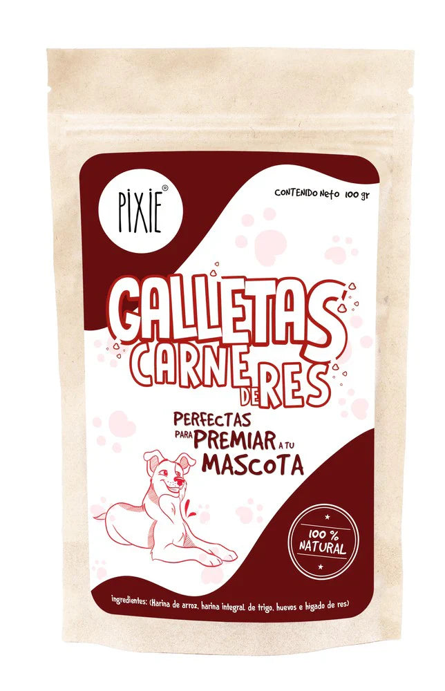 PIXIE GALLETA CARNE DE RES