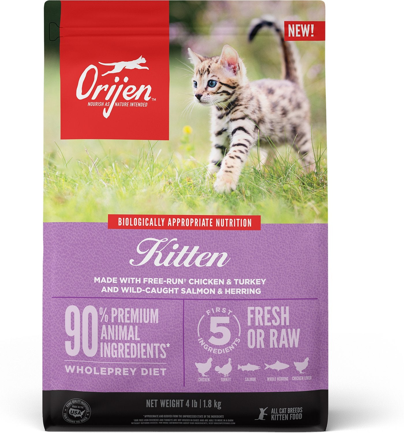 Alimento Para Gatitos Orijen 1.8Kg