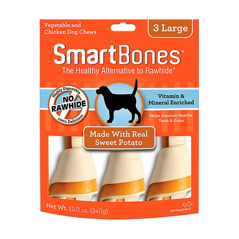Smartbones Sweet Potato Large 3 Unidades