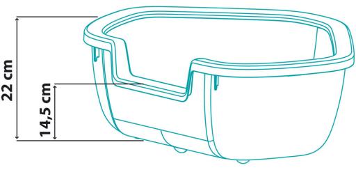 Arenera para Gato Damma