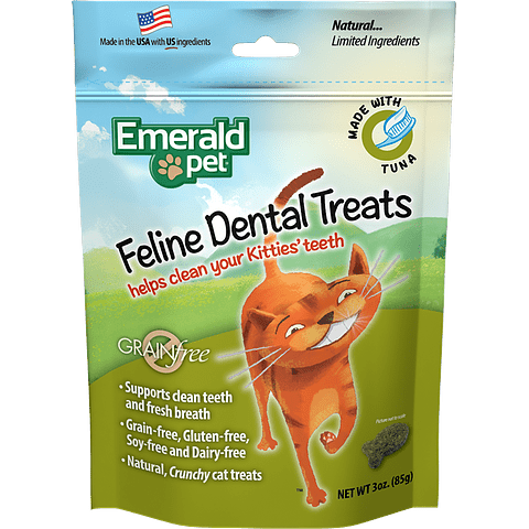 Snack Emerald Pet Feline Dental Treats - Tuna