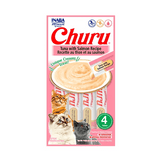 Churu Puré Cremoso Para Gato Sabor Salmon x 4 Unidades