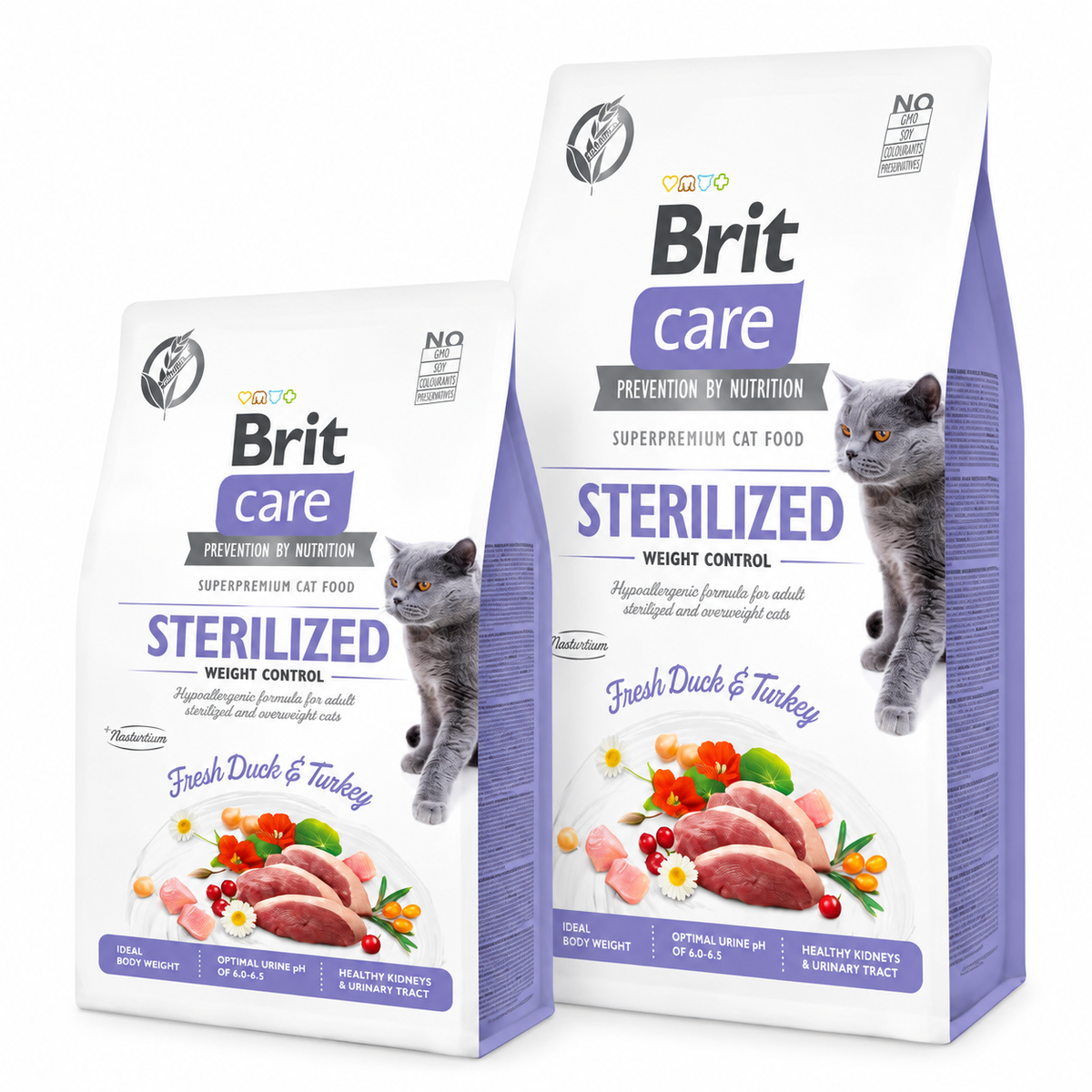 Alimento Para Gato Brit Care Esterilizado Control De Peso