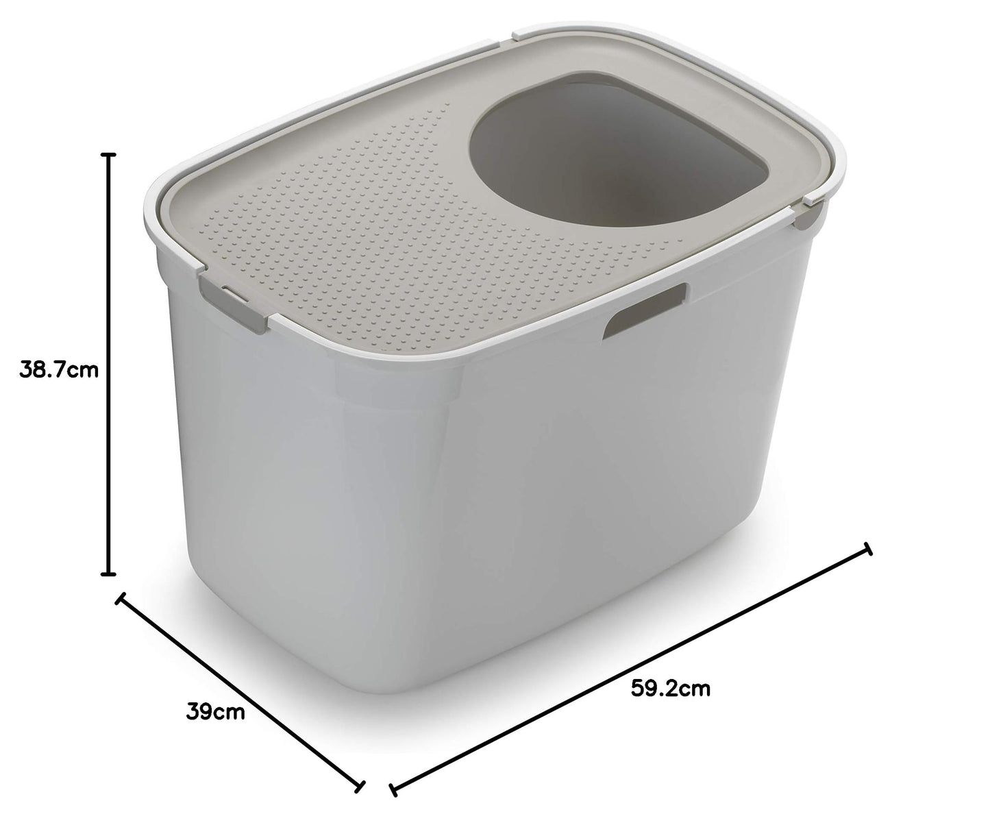 Arenera Para Gatos Top Cat Gris