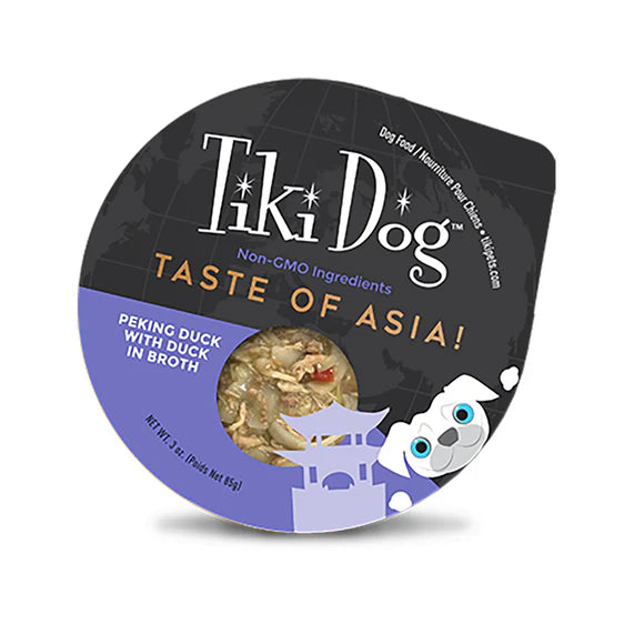 Alimento Humedo Tiki Dog Pato Pekines