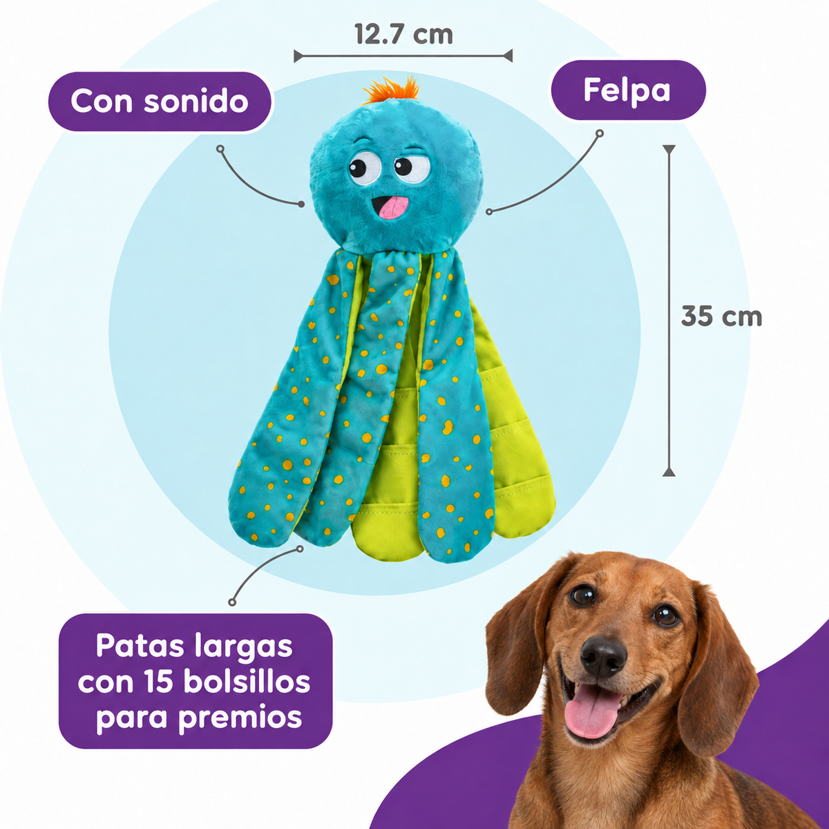 Juguete Interactivo para Perros-Nina Ottosson by Outward Hound Silly Legz