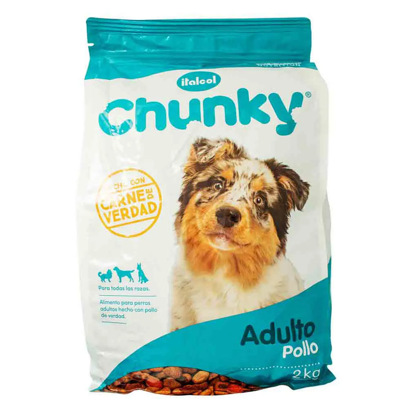 Alimento Para Perro Chunky Pollo 2 kgs