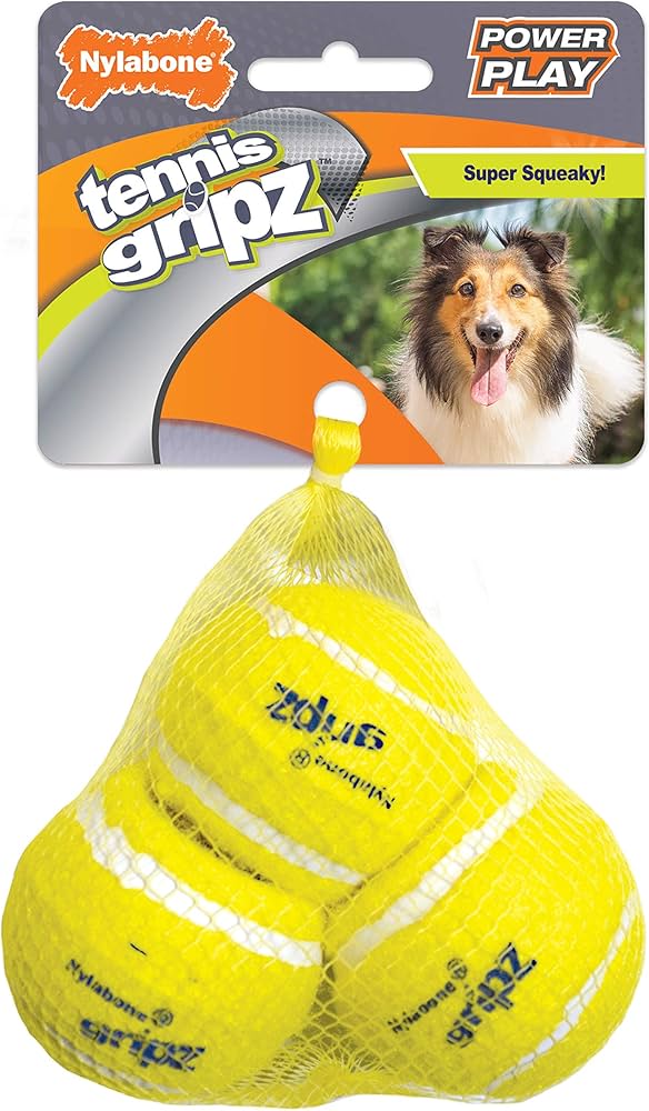 Pelotas para Perro Nylabone Play Tennis 3 Pk