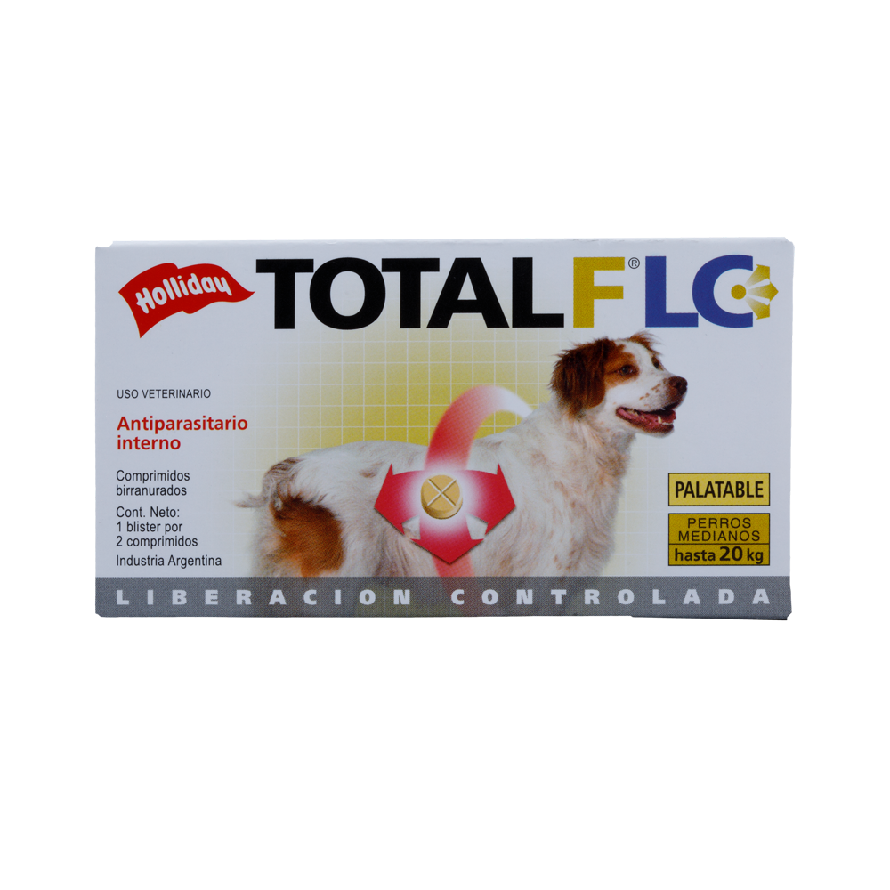 Antiparasitario Interno Total Flc Perro Mediano