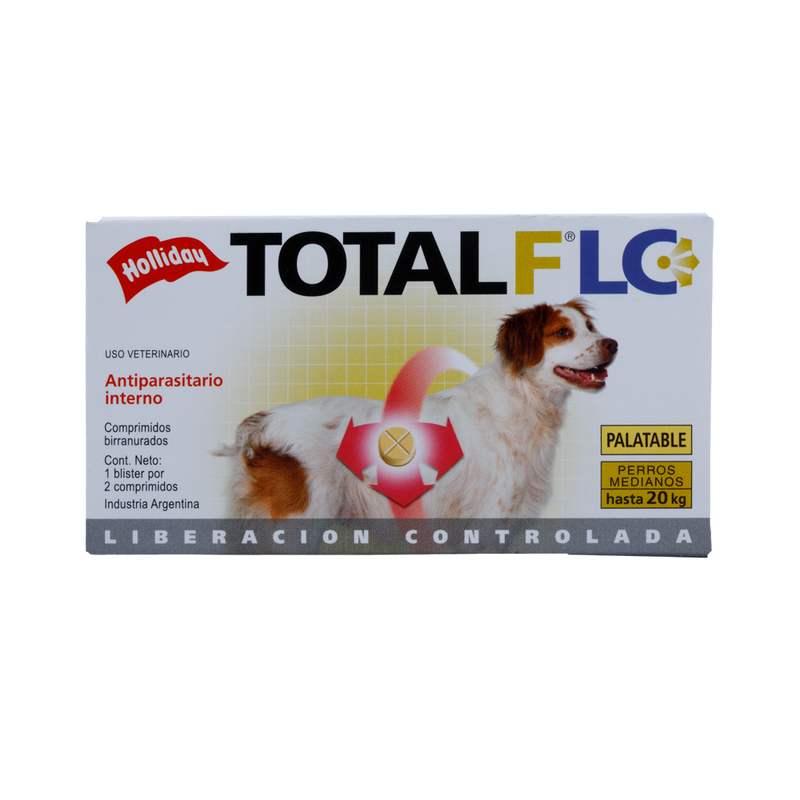 Antiparasitario Interno Total Flc Perro Mediano