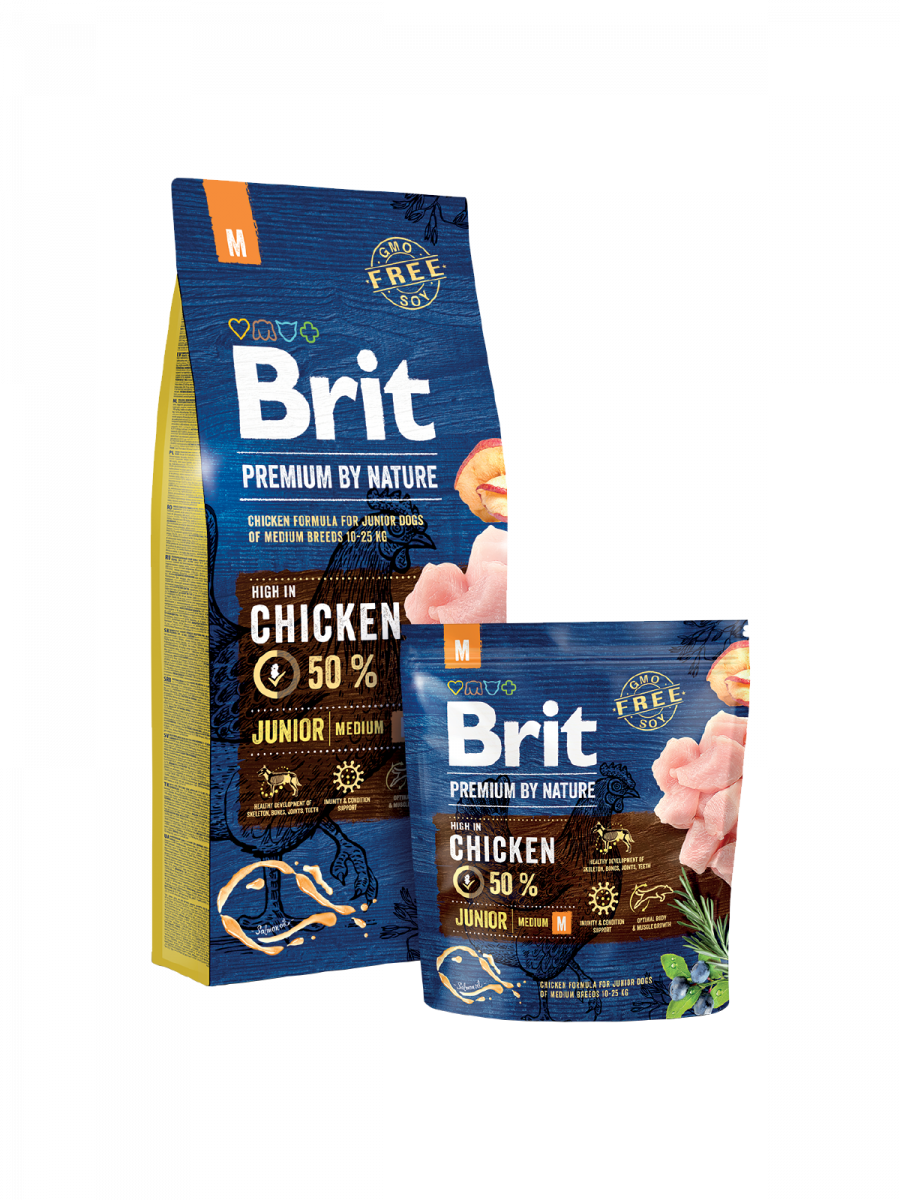 Alimento para Perro Brit by Nature Junior Medium 15 Kg