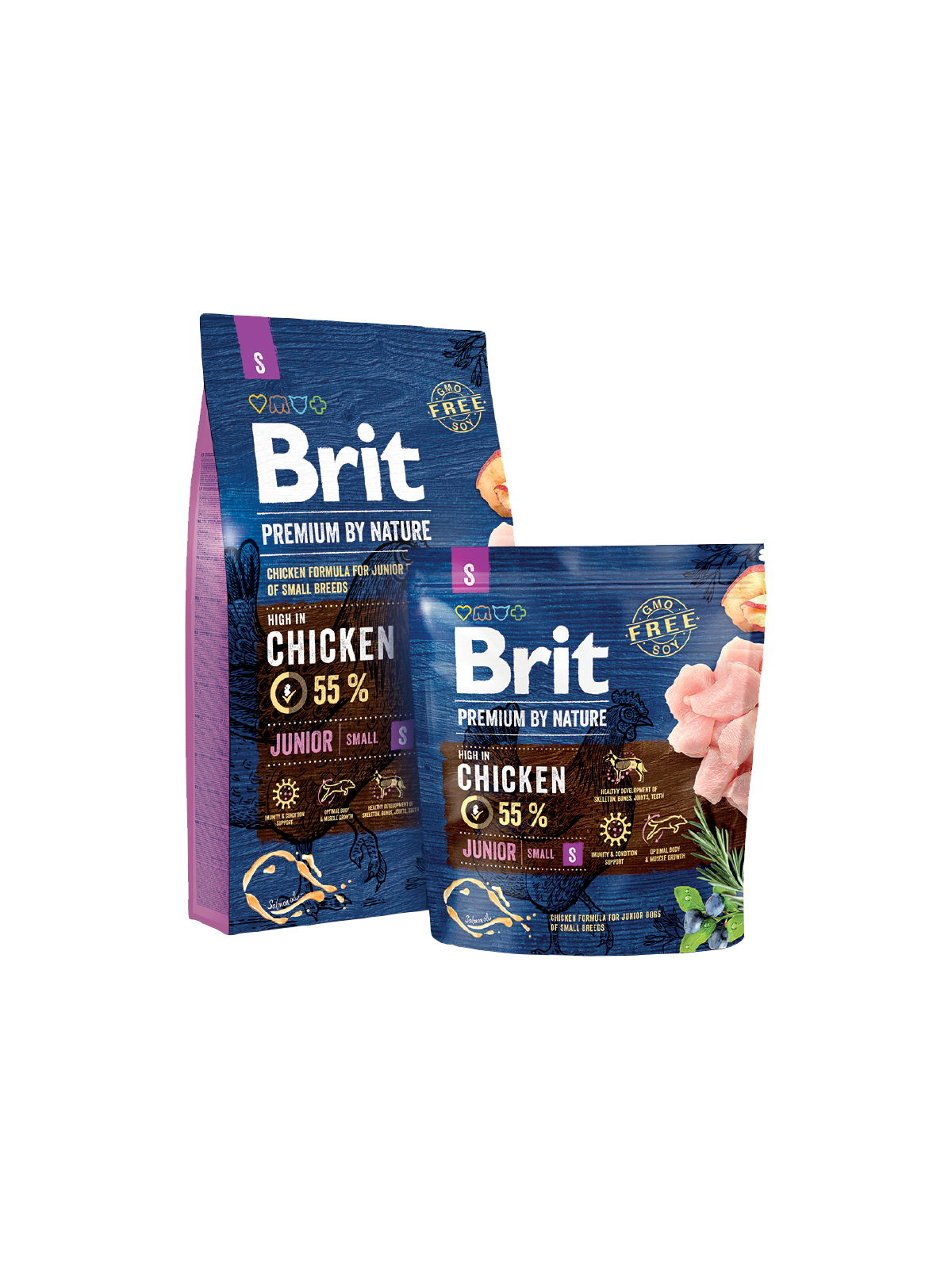 Alimento para Perro Brit by Nature Junior Small 3 Kg