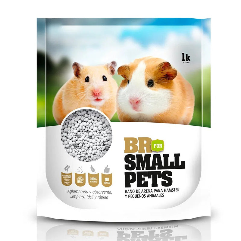 Arena Sanitaria Para Hamster y Pequeños Animales BR