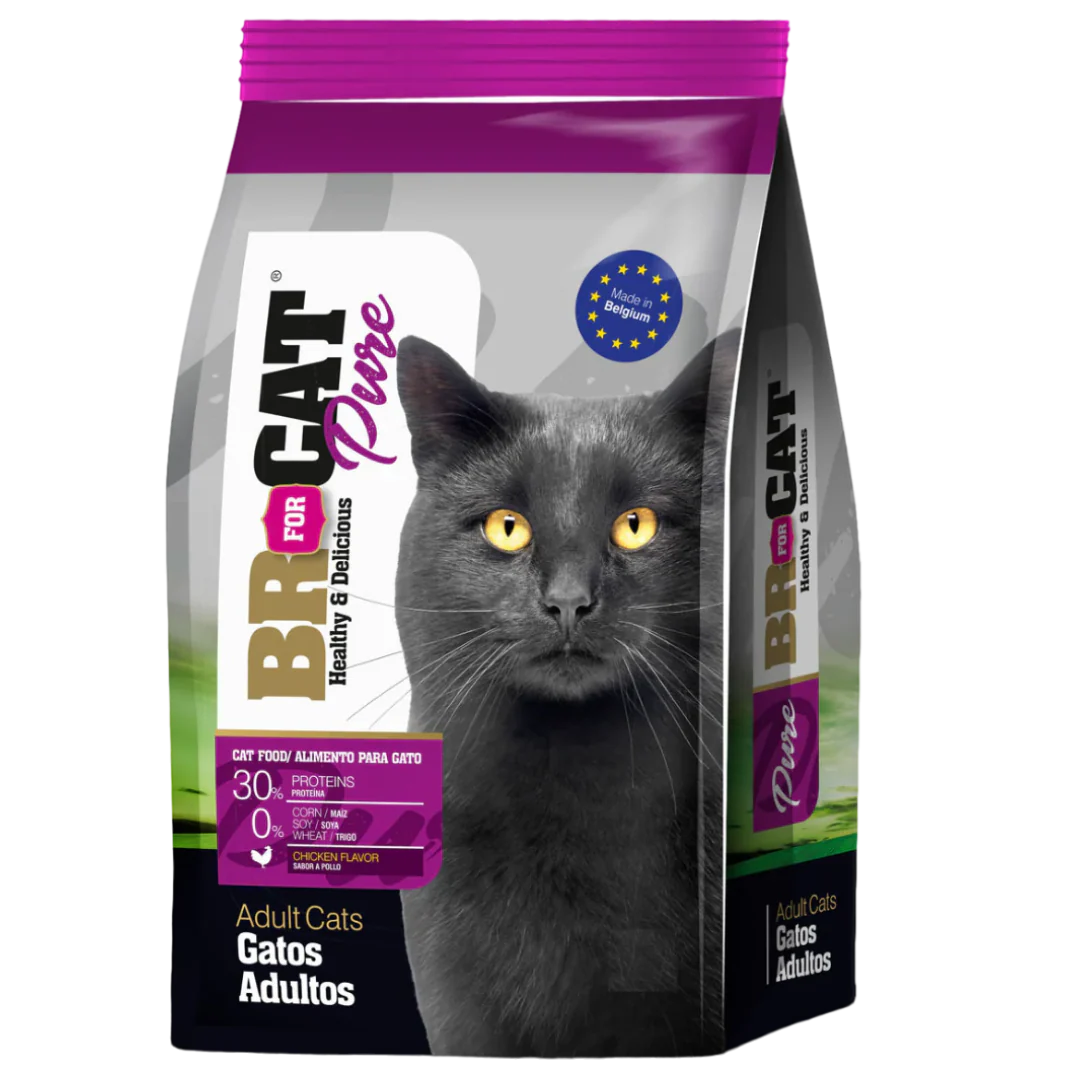 Alimento para Gato Br for Cat Pure Adulto Pollo 1 Kgs