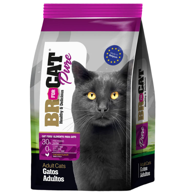 Alimento para Gato Br for Cat Pure Adulto Pollo 1 Kgs