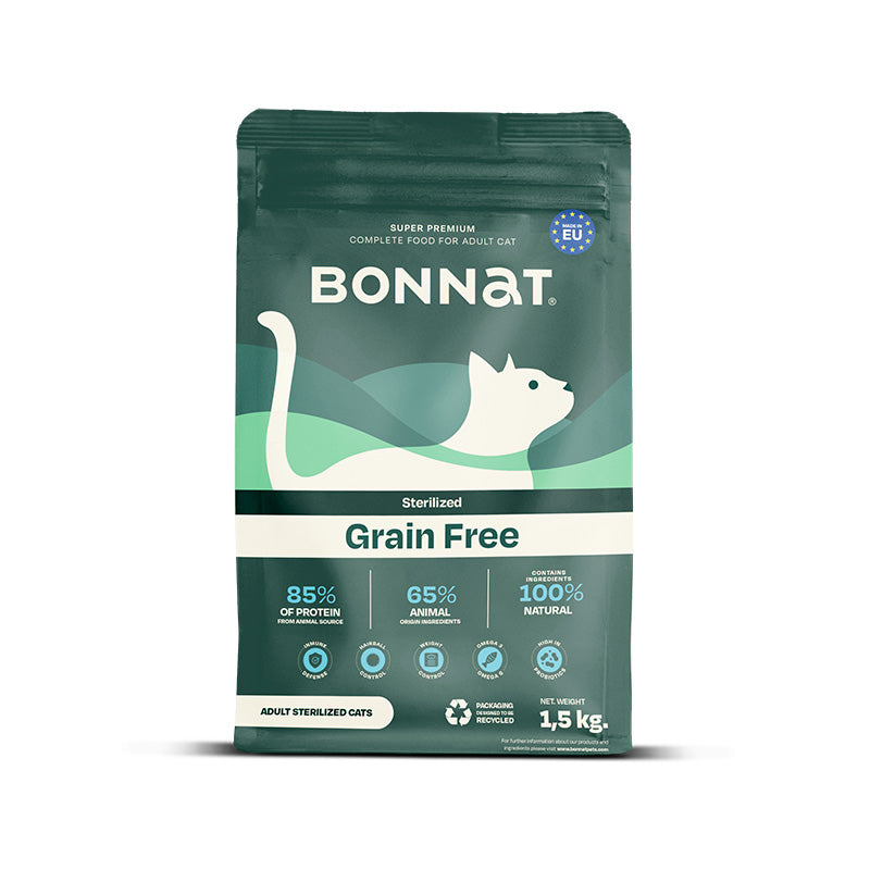 Alimento Seco Para Gato Bonnat Esterilizado 1.5 Kg