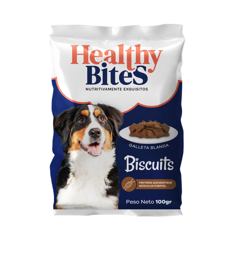 Healthy Bites Galleta Blanda para Perro