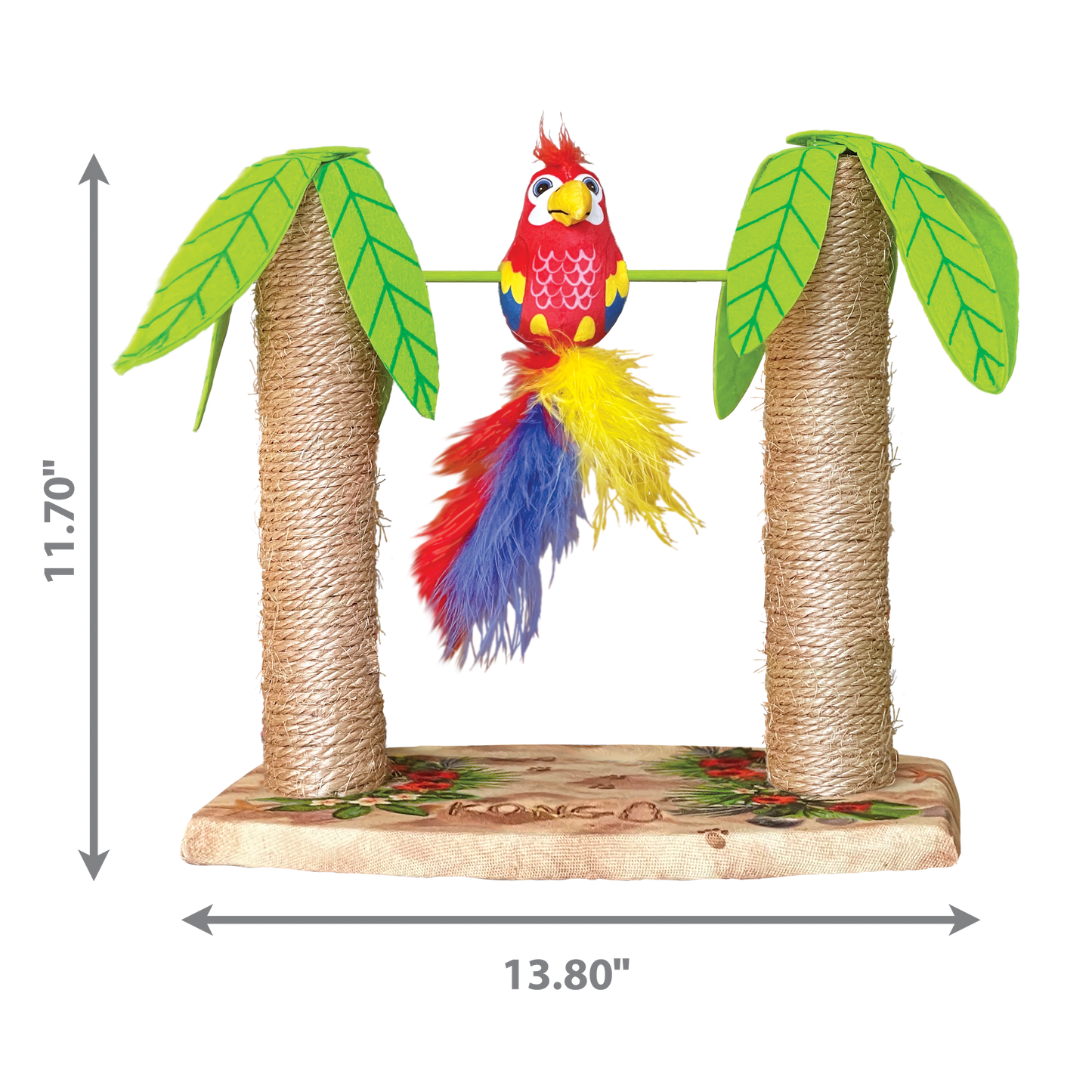 Juguete Para Gato Kong Play Spaces Tiki Twirl