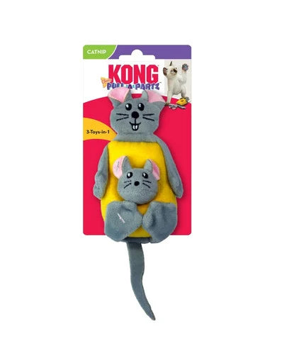 Juguete para gato Kong Pull-a-Partz Cheezy