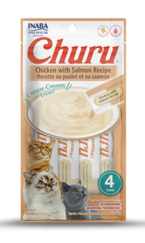 Churu para Gatos Salmon