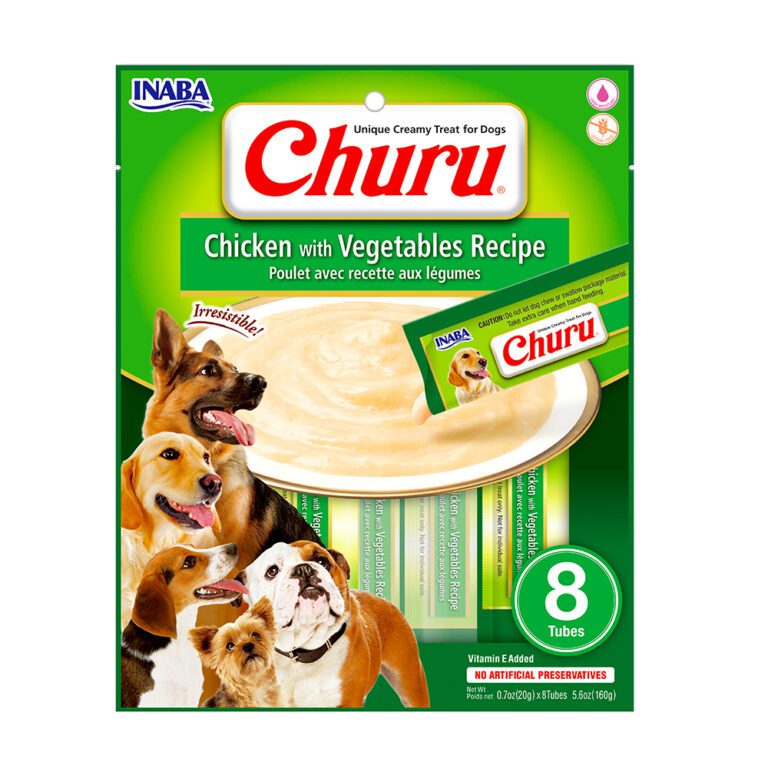 Snack Para Perro Churu Pollo con Vegetales