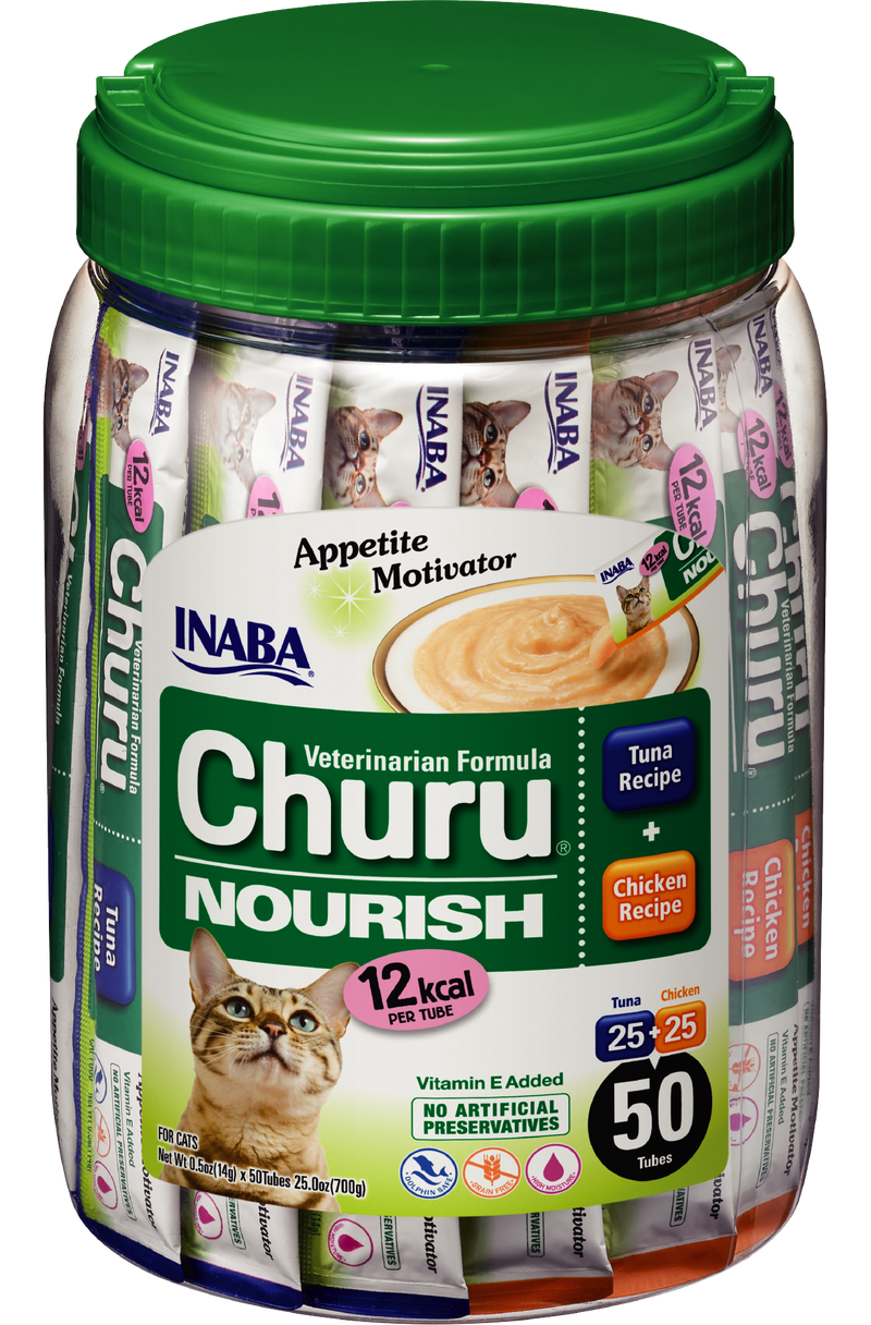 Snack Churu Nourish para Gato Pollo y Atun x 50 Und