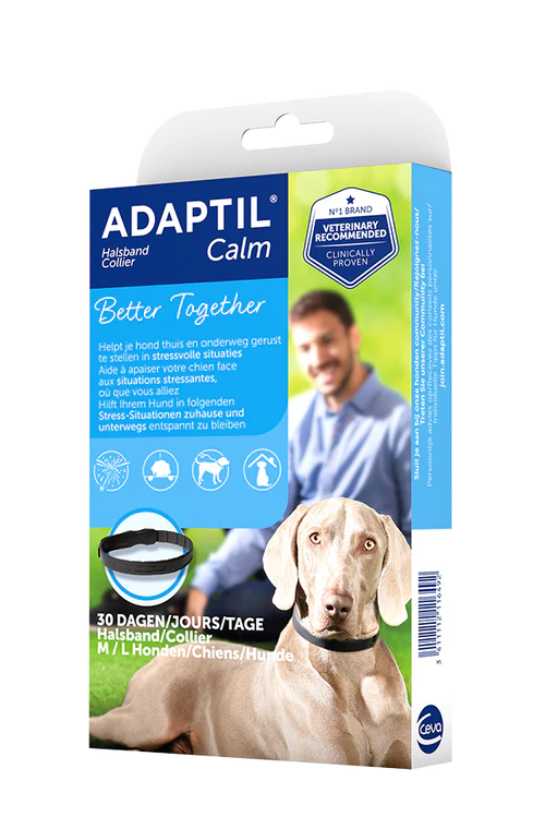 Collar para perro Adaptil Talla M-L S-M Perros Medianos y grandes hasta 50 Kg