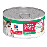 Comida Húmeda Para Gato Hills Kitten Pollo