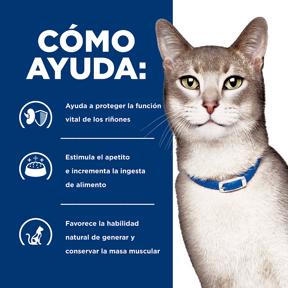 Comida Húmeda Para Gato Hills Prescription Diet K/D Cuidado Renal Pollo