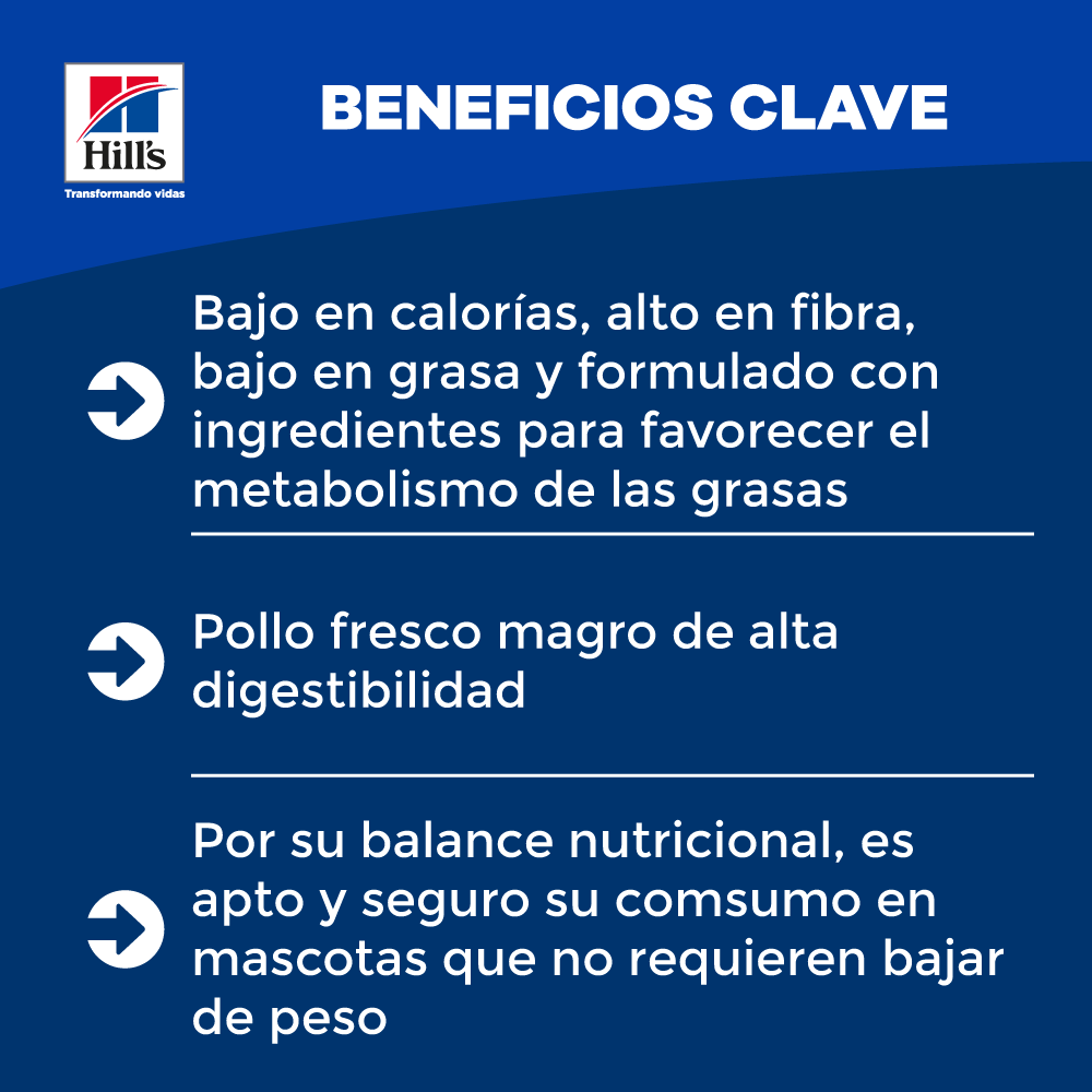 Comida Para Gato Hills Adulto Peso Perfecto Pollo