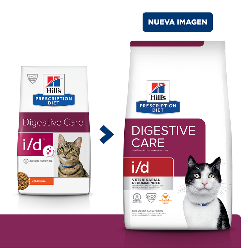 Comida Para Gato Hills Prescription Diet Digestive Care I/D Pollo