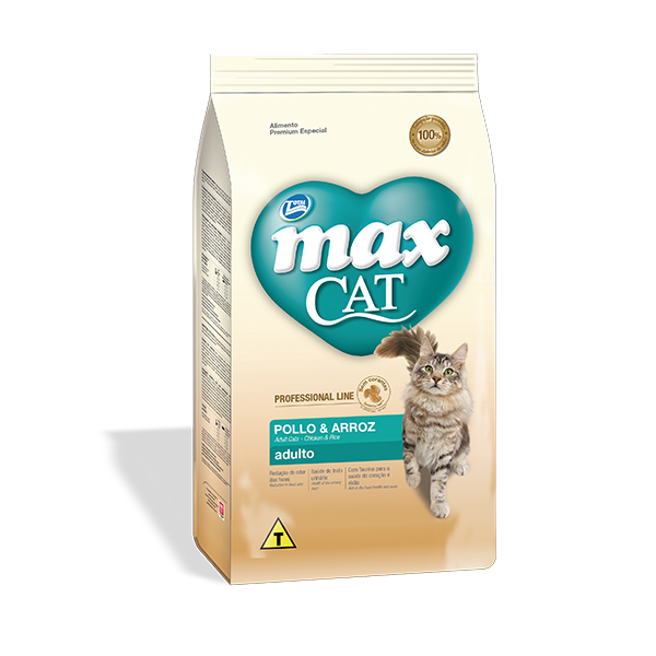 Comida Para Gato Max Cat Professional Line Adulto Pollo Y Arroz