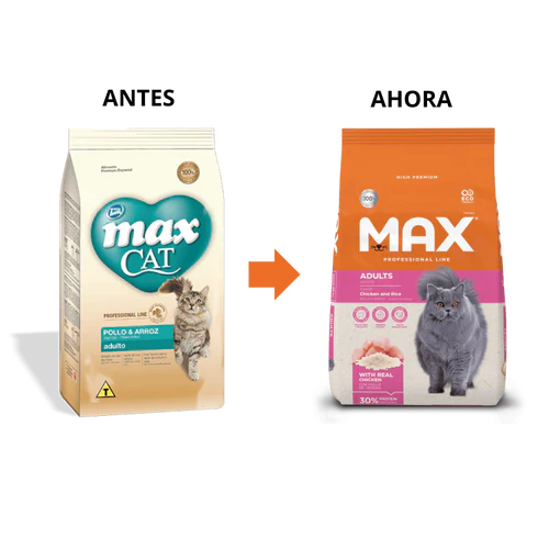 Comida Para Gato Max Cat Professional Line Adulto Pollo Y Arroz