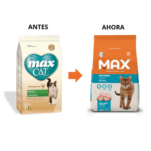 Comida Para Gatos Max Cat Adultos Castrados