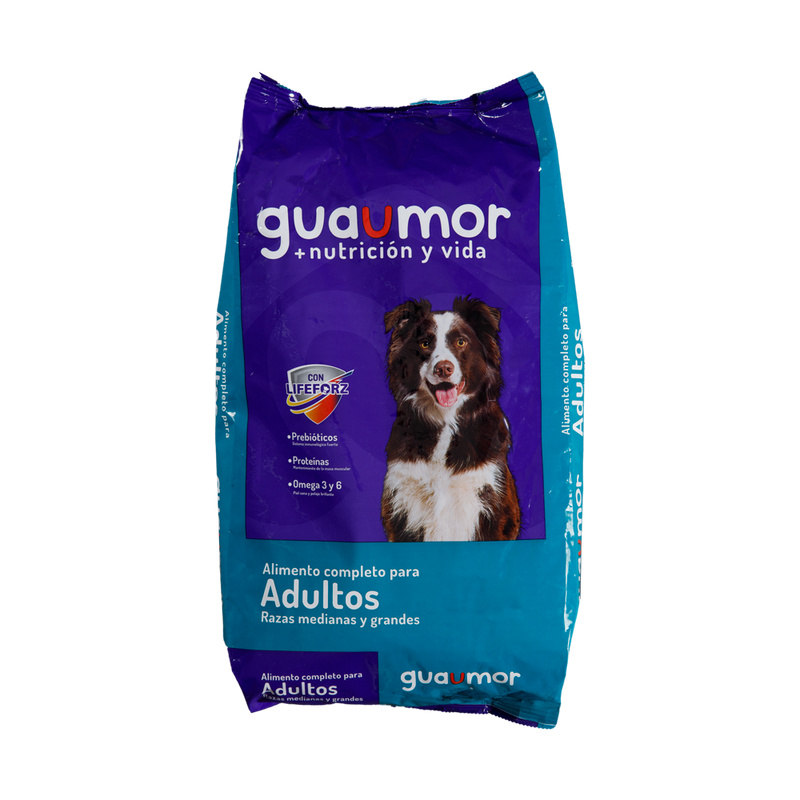Comida Para Perro Guaumor Adulto Razas Medianas Y Grandes