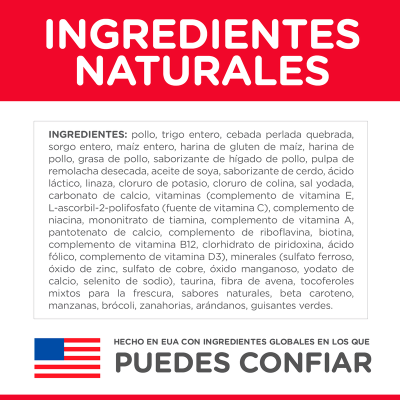 Comida Para Perro Hills LB Adulto Razas Grandes Cordero